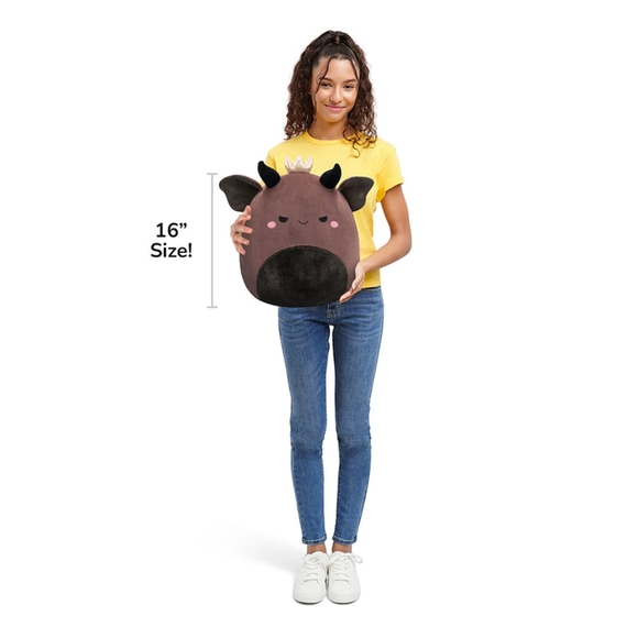 NWT Ultra Rare 16" Ambergris the Burgundy Goblin King 👑 Squishmallow - Picture 8 of 8